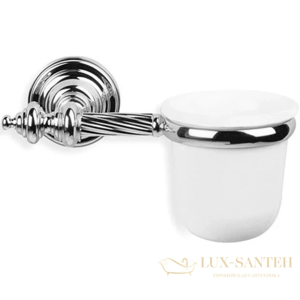 стакан керамический stil haus giunone g10(08) настенный, хром