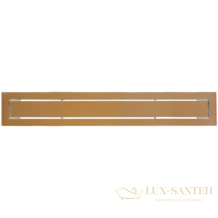 душевой канал berges top stark 092150 700 мм, золото