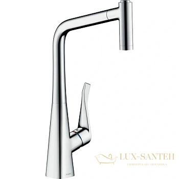 смеситель для кухни hansgrohe metris 73801000