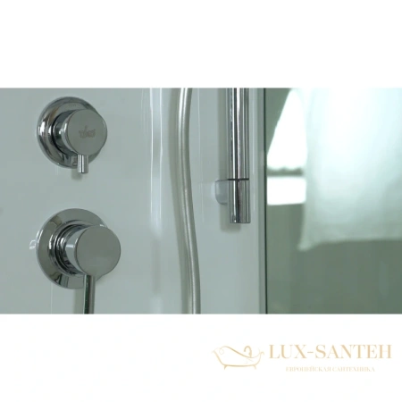 душевая кабина timo lux t-7715 120x90x225 см, стекло прозрачное