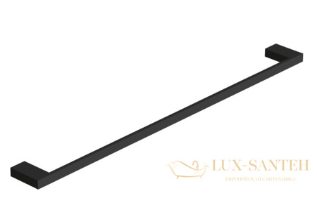 полотенцедержатель 600 мм, kludi vela c, 3197939, черный матовый