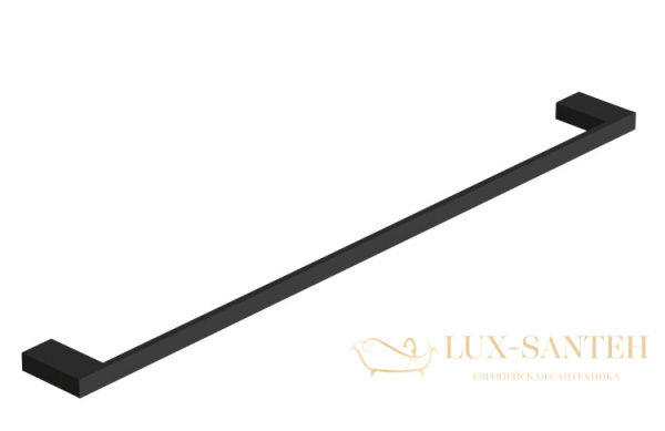 полотенцедержатель 600 мм, kludi vela c, 3197939, черный матовый