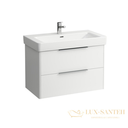 тумба под раковину laufen base 4.0239.2.110.260.1 810х440 мм, белый матовый 