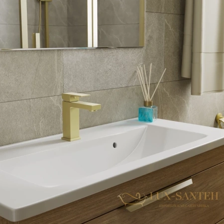 смеситель для раковины d&k bayern.liszt da1512107, золото матовое