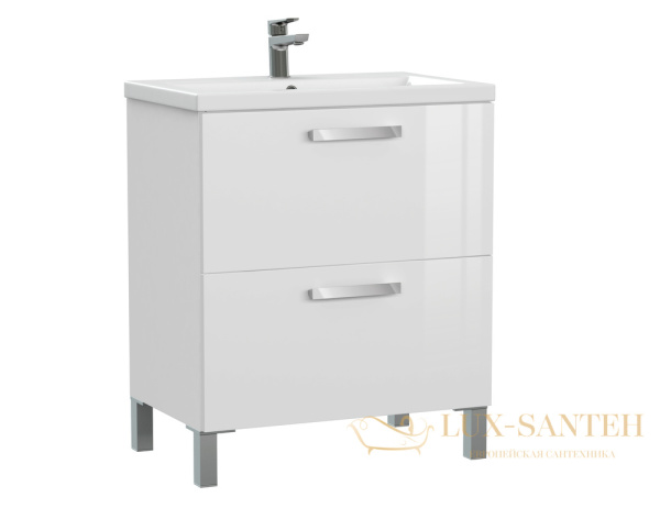 тумба cersanit melar 70, 64129, цвет белый