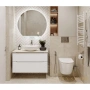 тумба belbagno etna etna-h60-1000-2c-so-bl-p 99,6 см, bianco lucido