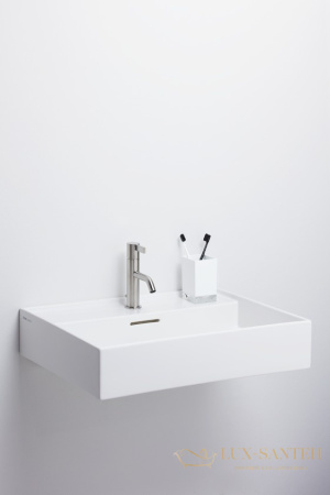 раковина laufen kartell by 8.1033.2.000.104.1 универсальная 50 см, белый глянцевый