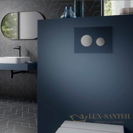 лицевая панель tece teceloop modular 9240615, синее стекло