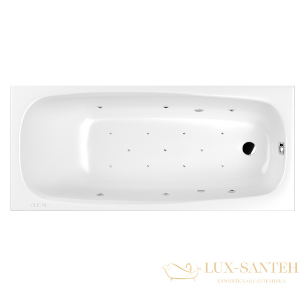 ванна whitecross layla 170x75 "relax", 0102.170075.100.relax.cr, белый