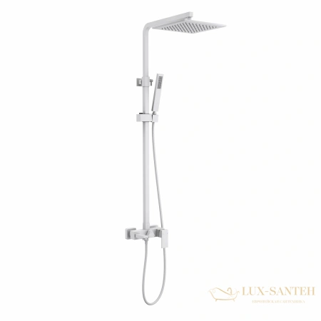 душевая система для ванны timo selene sx-1030/16, белый матовый