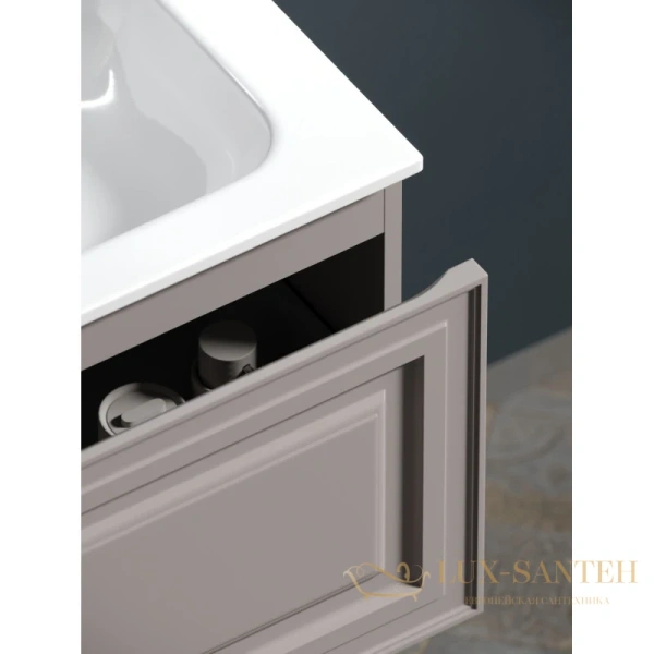 тумба sancos very vr100sm 99,5 см, серый матовый