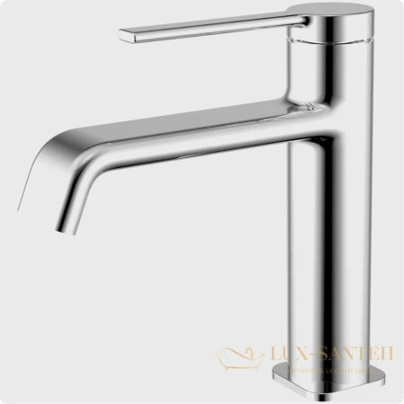 смеситель для раковины aquame asti aqm6410cr, хром