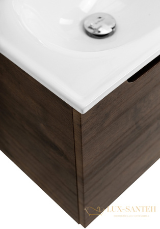 тумба под раковину belbagno etna etna-500-1a-so-rw-p-l 50 см l подвесная, rovere moro