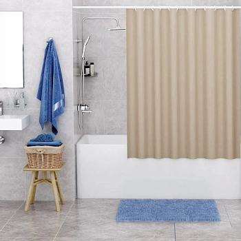 штора wasserkraft oder sc-30601 для ванной комнаты, коричневый