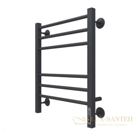 полотенцесушитель электрический terminus сицилия 4670078527622 п6 450x600 кс 9005 черный матовый