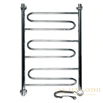 полотенцесушитель электрический ника curve лz 80/50 правый тэн, цвет хром