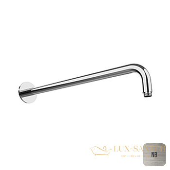 держатель верхнего душа 420 мм, almar shower arms e021115.nb, настенный, никель брашированный