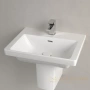 раковина villeroy & boch subway 3.0 4a705501 55х44 см, альпийский белый