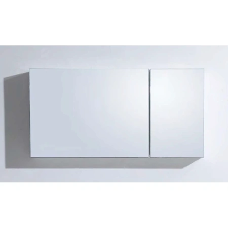 зеркальный шкаф belbagno bb1000pac/bl 100x50 см, белый глянец