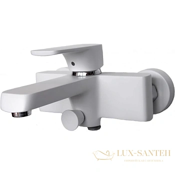 смеситель для ванны с душем d&k berlin.steinbeis da1433226, белый матовый