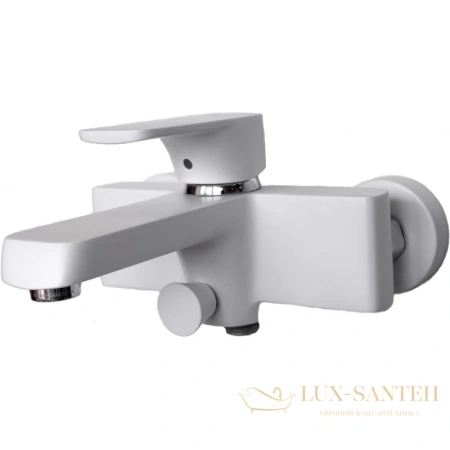 смеситель для ванны с душем d&k berlin.steinbeis da1433226, белый матовый