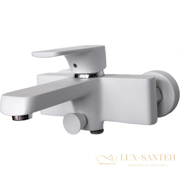 смеситель для ванны с душем d&k berlin.steinbeis da1433226, белый матовый