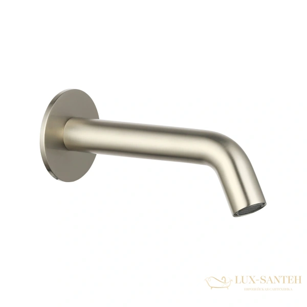 излив aquame aqm8302bn, регулировка 110-180 мм, никель брашированный