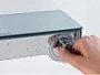 смеситель для ванны с термостатом hansgrohe ecostat select push 13151000 хром