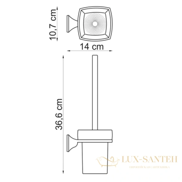 ерш wasserkraft wern k-2527, хром