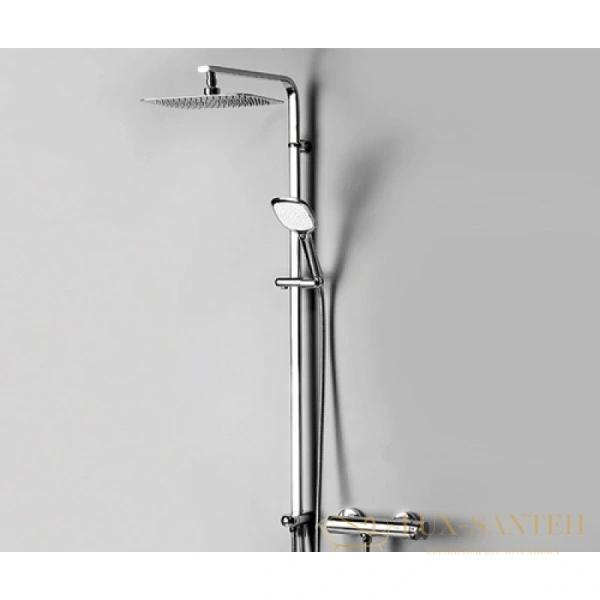 душевая стойка wasserkraft a042, хром