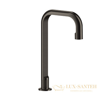 излив gessi inciso- 58095.299 для раковины, black xl