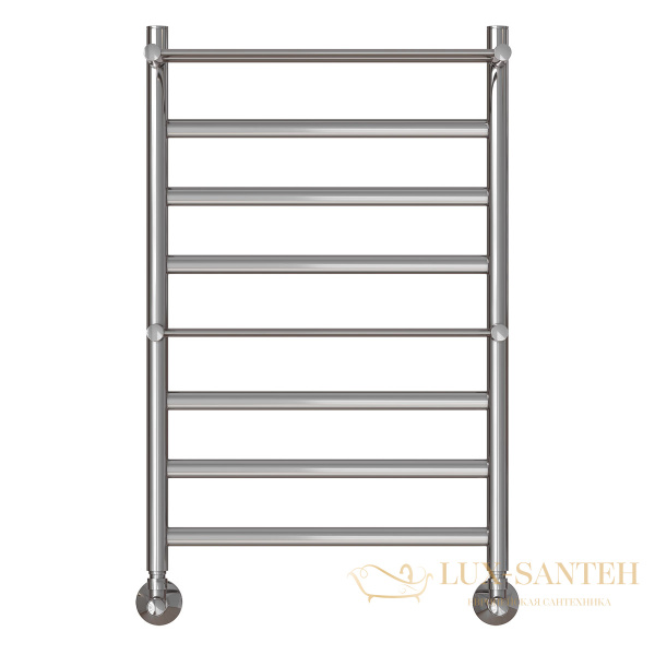 полотенцесушитель 500x800 водяной point артемида pn14158p п6 c двумя полками, хром