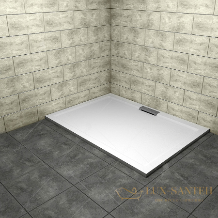душевой поддон rgw gws 03150290-01 из искусственного камня gws-21 100х90, белый