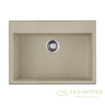 кухонная мойка omoikiri tedori 68-be tetogranit х ваниль, 4993965