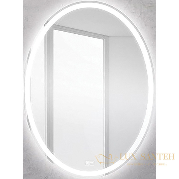 зеркало belbagno spc spc-vst-600-800-led-tch-warm с подсветкой, с подогревом, с сенсорным выключателем