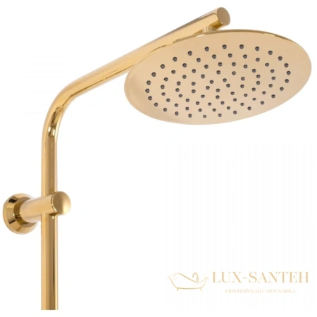 душевая система rea bliss rea-p8806 200 мм, золотой
