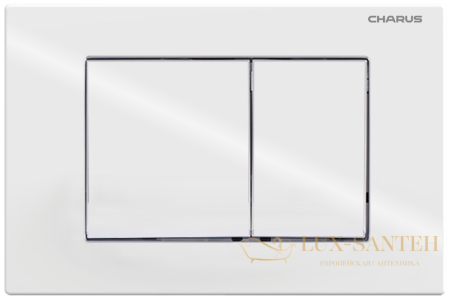 панель смыва charus tm, minimalista, fp.310.11.01, белый глянцевый