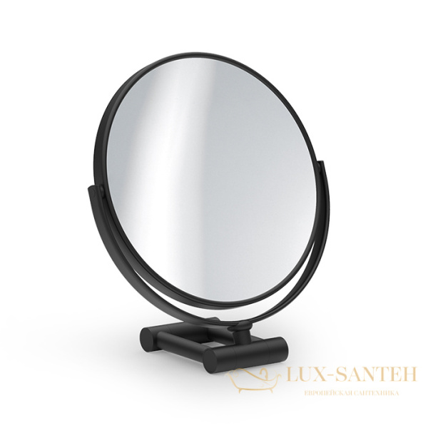 косметическое зеркало 170 мм, настольное decor walther spt 50 7x, 0118260, увеличение x7, черный матовый