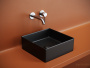 раковина накладная ceramica nova element cn6068mb, 361*361*130 мм, черный матовый