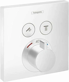 смеситель термостатический для душа hansgrohe showerselect 15763700 2 режима