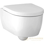 Чаша подвесного унитаза Geberit iCon 204060000 безободковая, белый