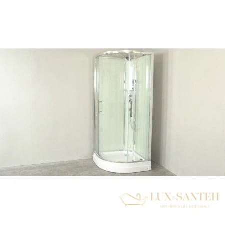 душевая кабина timo ilma ilma-901 100x100x222 см, стекло прозрачное