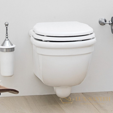 чаша подвесного унитаза artceram hermitage hev010 01 00, белый