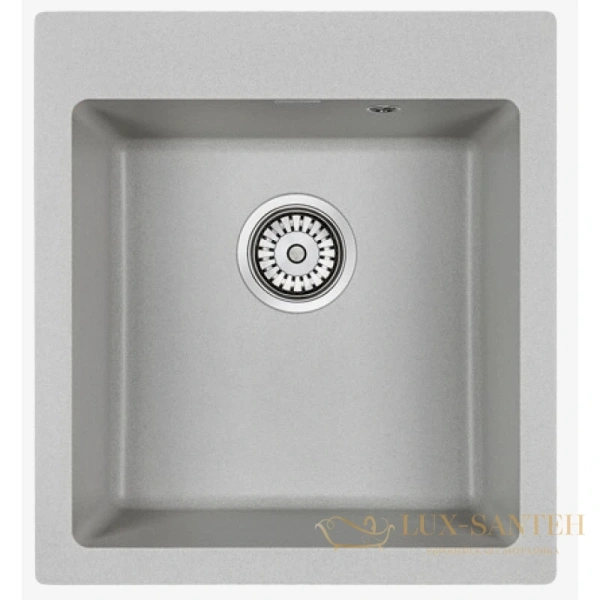 кухонная мойка paulmark zemar pm104651-gr, серый