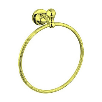 полотенцедержатель-кольцо cezares olimp olimp-rn-03/24-m, золото