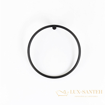 полотенцедержатель кольцо stil haus hashi hs07(23), черный матовый
