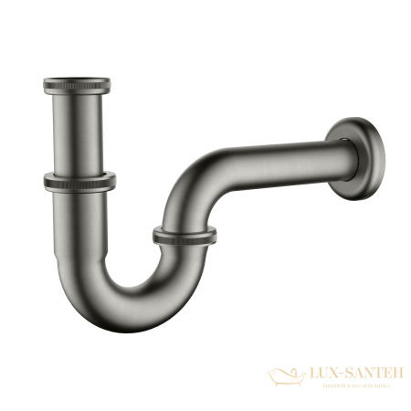 сифон для раковины timo 961/18l, черное золото