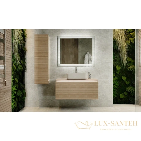 тумба jorno karat kar.01.100/p/bul 100 см, бук светлый