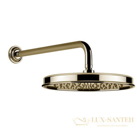 верхний душ gessi venti20 65149.710 ø 300 мм, brass pvd