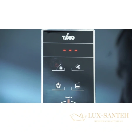 душевая кабина timo standart t-1190 90x90x220 см, стекло тонированное